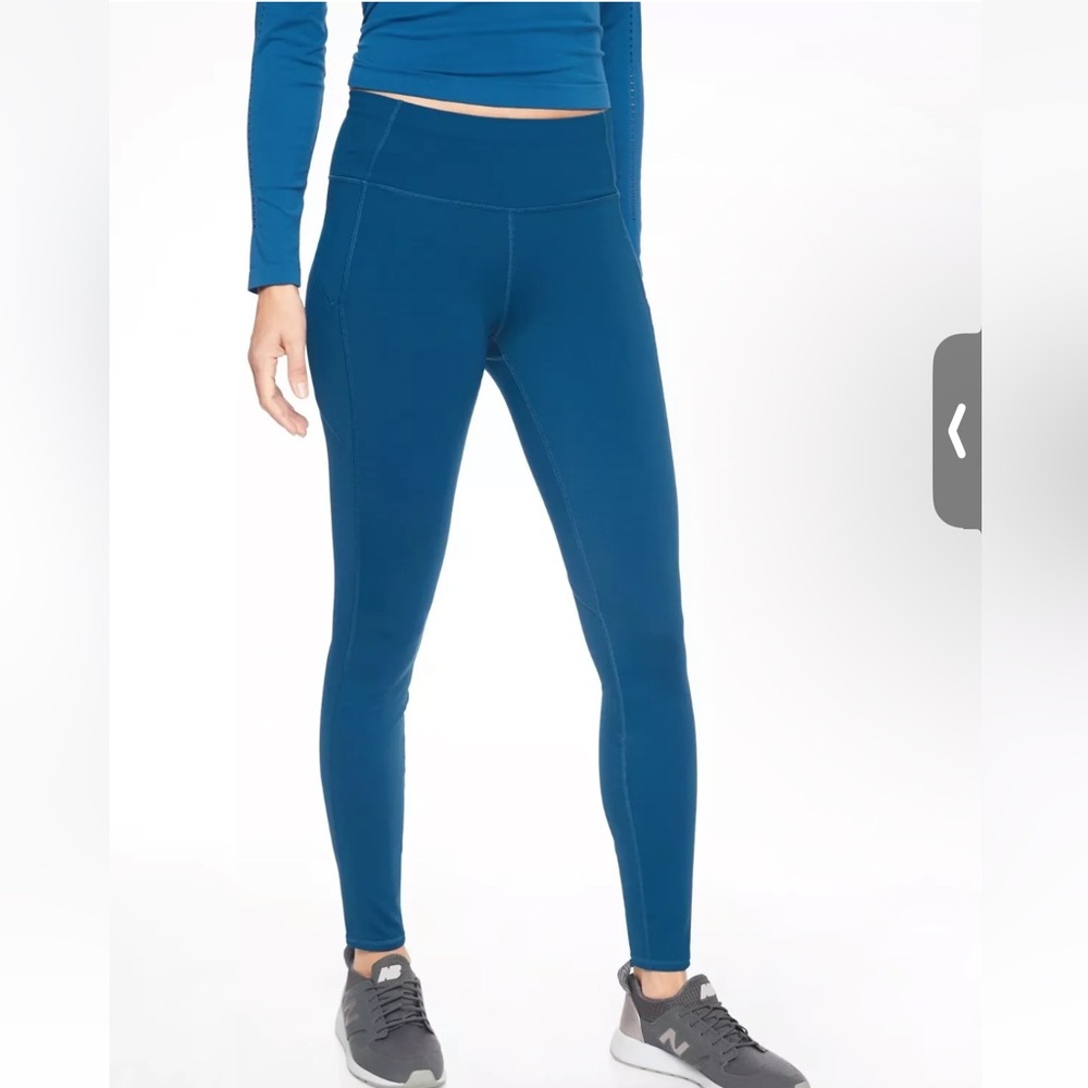 Athleta Contender Tight in Peacock Small